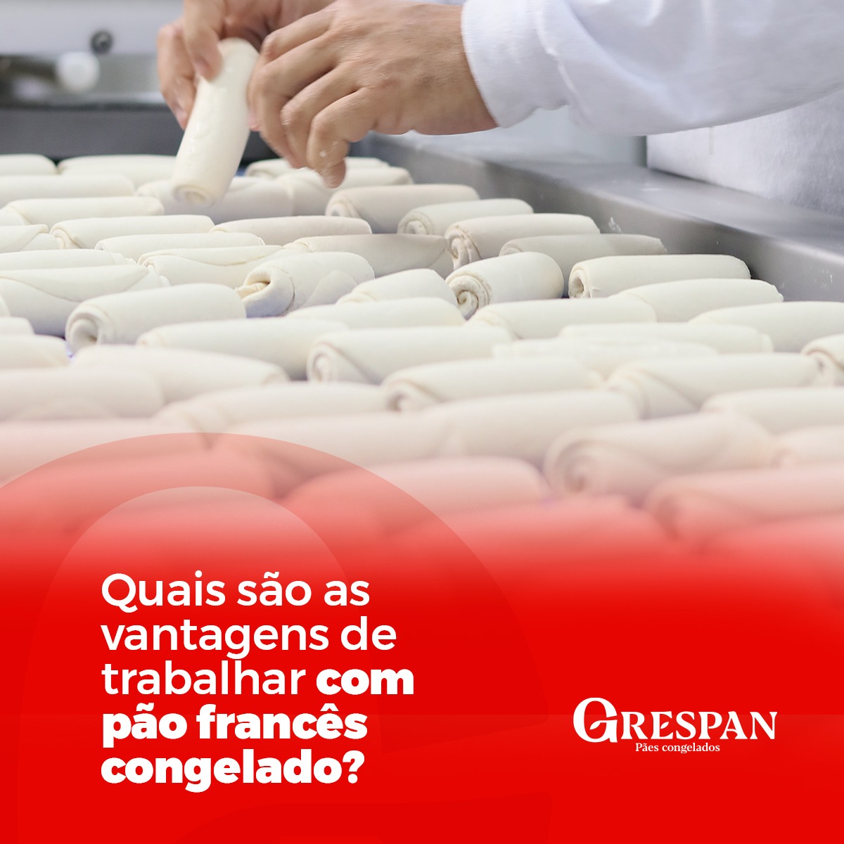 pão francês congelado